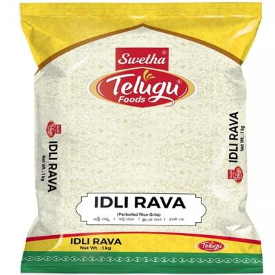 Idli Rava 1kg - Swetha Telugu Foods